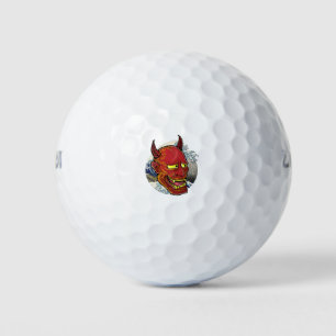 Het Japanse Hannya-masker Golfballen