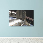 Het Japanse Kibo complex 2 Canvas Afdruk (Insitu (Houten vloer))