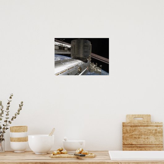 Het Japanse Kibo complex 2 Poster (Keuken)