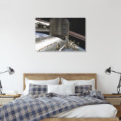 Het Japanse Kibo complex Canvas Afdruk (Insitu (Slaapkamer))