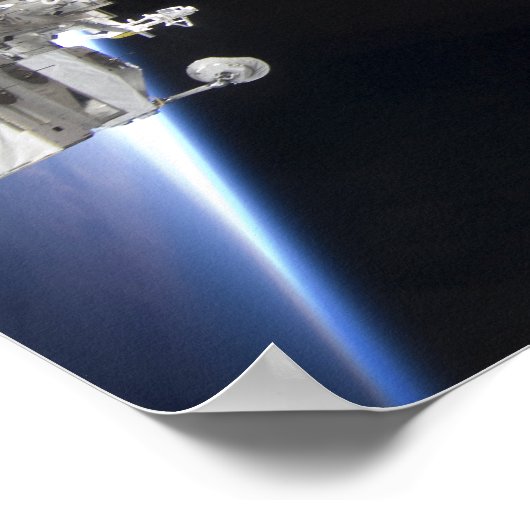 Het Japanse Kibo complex Poster (Hoek)