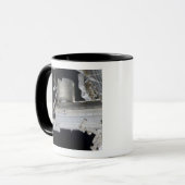 Het Japanse laboratorium van de Module Kibo van he Mok (Voorkant links)