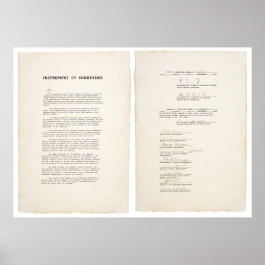 Het Japanse overrenderingsinstrument (1945) Poster (Voorkant)