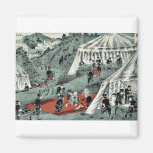 Het Japanse Rode Kruis zorgt voor vijandelijke sol Magneet