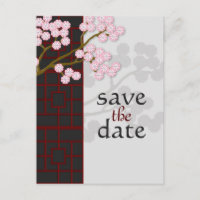Het Japanse Scherm en Blooms sparen het Briefkaart