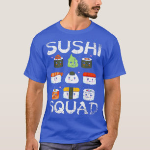 Het Japanse team van Sushi Squad Maki Sashimi is h T-shirt