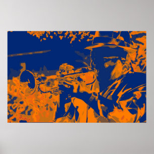 HET JAZZ-MAN POSTER