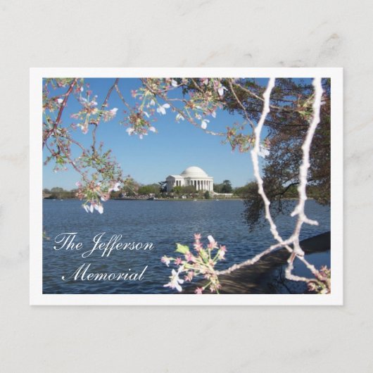 Het Jefferson Memorial Briefkaart (Voorkant)