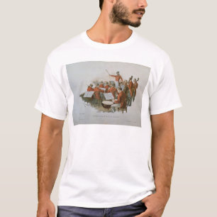 Het Johann Strauss Orchestra bij een gerechtshof T-shirt