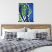 Het John F Kennedy Space Center Canvas Afdruk (Insitu (Slaapkamer))