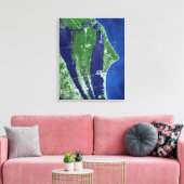 Het John F Kennedy Space Center Canvas Afdruk (Insitu (Woonkamer))