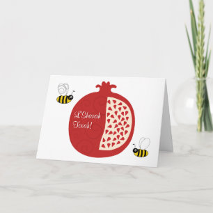 Het Joodse Nieuwjaar van Tovah Rosh Hashanah van Feestdagen Kaart