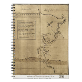 Het journaal van George Washington naar de Ohio 17 Notitieboek