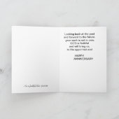 Het Jubileum van de predikant Kaart (Binnen)