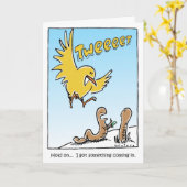 Het Jubileum van de tjilpen Kaart (Gele Bloem)