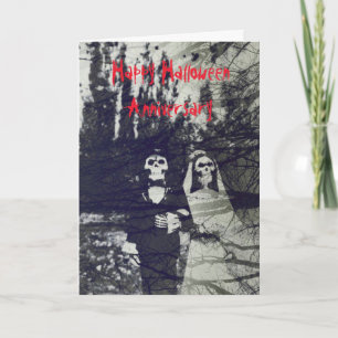 Het Jubileum van Halloween Kaart