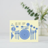 Het juiste Formele Poster van de Sjabloon van de P Briefkaart (Staand voorkant)