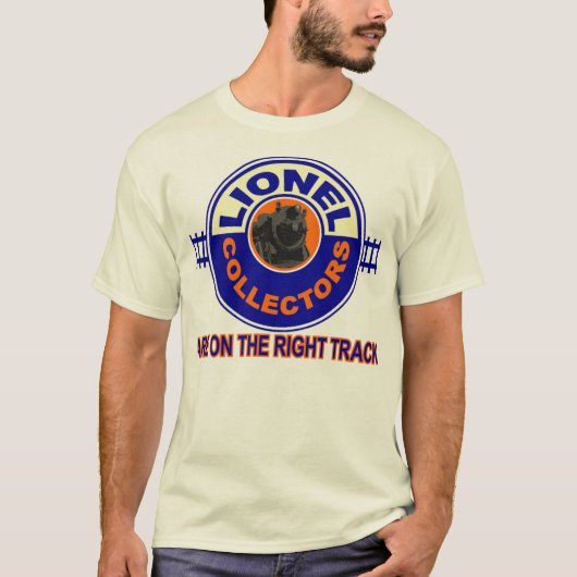 Het juiste spoor t-shirt (Voorkant)