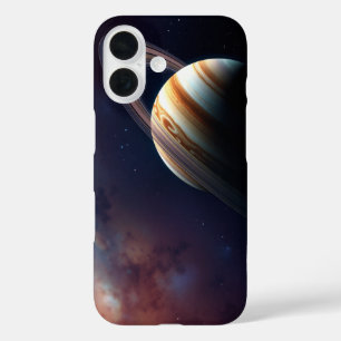 Het juweel van het zonnestelsel: de prachtige R va iPhone 16 Hoesje