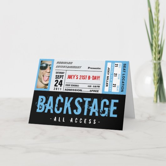 Het Kaartje van de gebeurtenis (Voorkant)