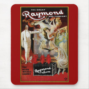 Het kabinet van de Grote Raymon ~ Weird Witches Muismat