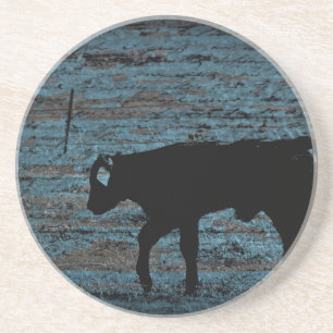 Het kalf zandsteen onderzetter