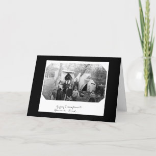 Het Kamp van de zigeuner in Bethesda, M.D. 1888 Kaart