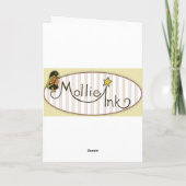 Het kan geen kwaad om een kind te zijn kaart (Achterkant)