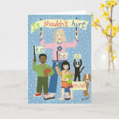 Het kan geen kwaad om een kind te zijn kaart (Gele Bloem)