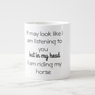 Het kan lijken alsof ik mok luister