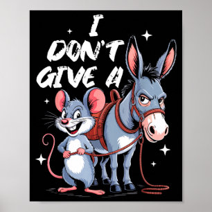 Het Kan Me Geen Klap Schelen & Grappig Poster