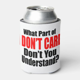 Het kan me niet schelen blikjeskoeler