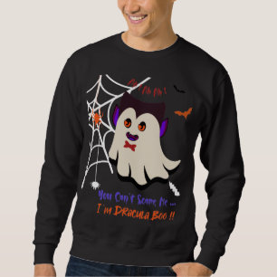 Het kan me niet schelen dat ik Dracula Black Sweat Trui
