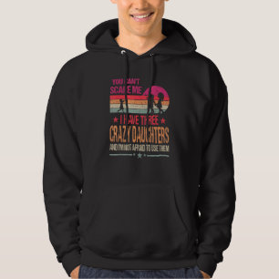 Het kan me niet schelen dat ik drie luie dochters hoodie