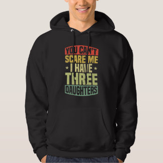 Het kan me niet schelen dat ik drie vaders familie hoodie