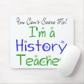 Het kan me niet schelen dat ik een geschiedenisler muismat (Met muis)