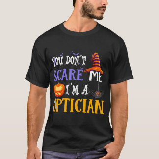 Het kan me niet schelen dat ik een Opticien Hallow T-shirt