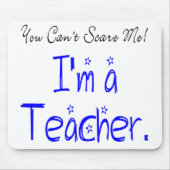 Het kan me niet schelen dat ik leraar ben muismat (Voorkant)