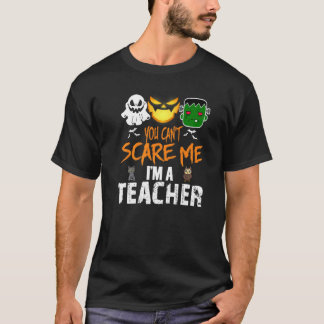 Het kan me niet schelen dat ik leraar Halloween be T-shirt