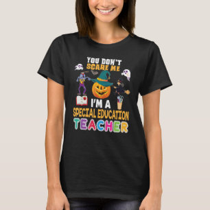 Het kan me niet schelen dat ik leraar speciaal ond t-shirt