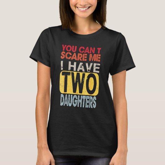 Het kan me niet schelen dat ik twee vaders vaders  t-shirt (Voorkant)