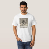 Het kan me niet schelen dat je een honingbadger dr t-shirt (Voorkant volledig)