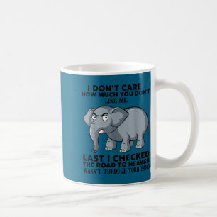 Het Kan Me Niet Schelen Hoeveel Je Me Niet Mag Laa Koffiemok