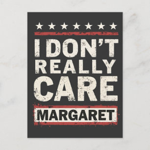 Het kan me niet schelen Margaret J.D. Vance VP Hum Briefkaart