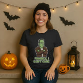 Het kan me niet schelen wat een grappig Halloween  T-shirt