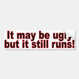 Het-kan-onaantrekkelijk-zijn Bumpersticker