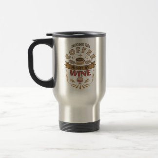 Het kan zijn dat koffie wijn kan zijn reisbeker