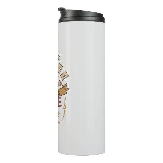 Het kan zijn dat koffie wijn kan zijn thermosbeker (Geroteerd rechts)