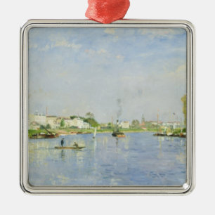 Het kanaal Saint-Denis Metalen Ornament
