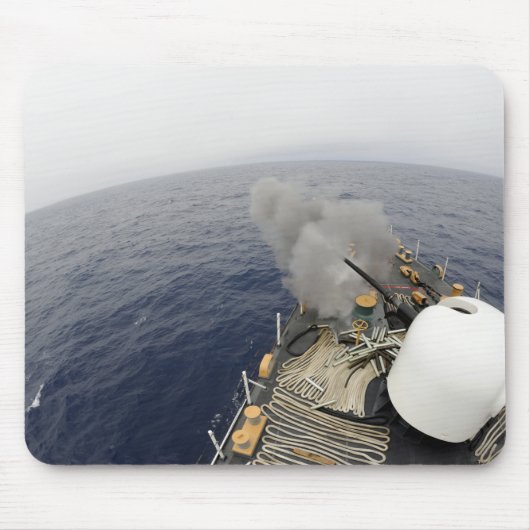 Het kanon MK-75 76 mm Muismat (Voorkant)